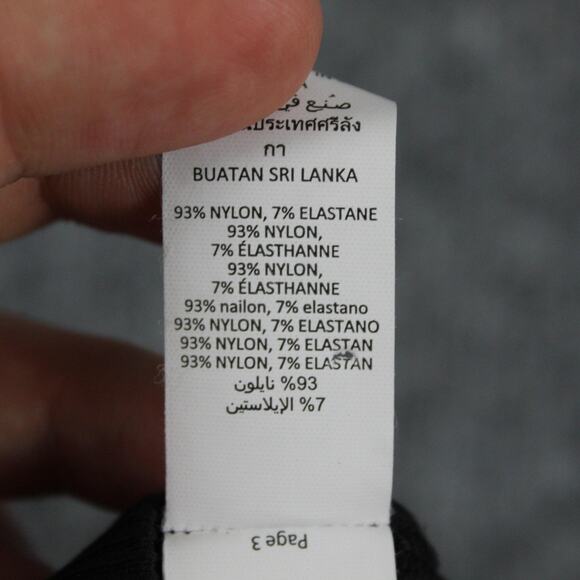 Alo Yoga Sports Bra Womens Medium Black Racerback Ribbed Athletic Yoga Workout - Picture 6 of 8